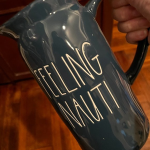 Rae‎ Dunn Holiday Pitcher - Feeling Nauti